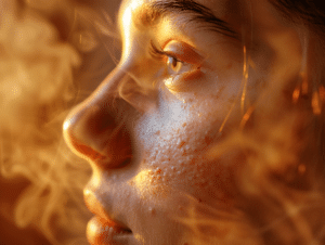 Lipome sous la peau avec une texture grasse et lisse